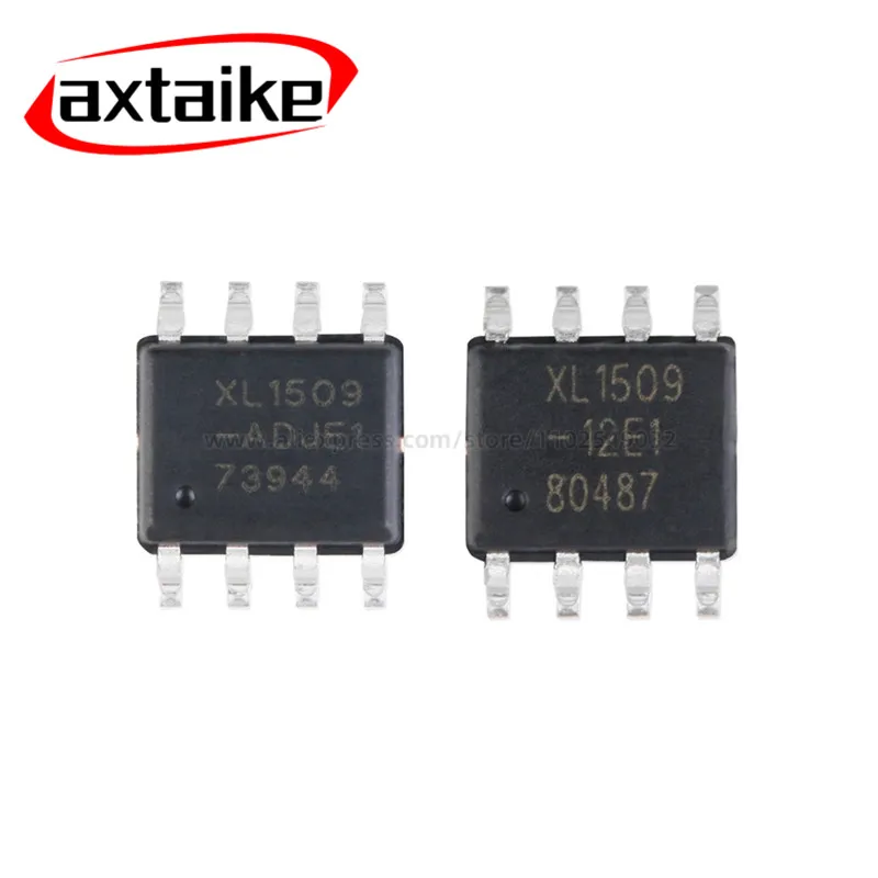 10PCS XL1509-ADJE1 SOP-8 SMD 2A 150KHz 40V Buck DC-DC Converter IC XL1509 3.3V 5V 12V ADJ XL1509-3.3E1 XL1509-5.0E1 XL1509-12E1