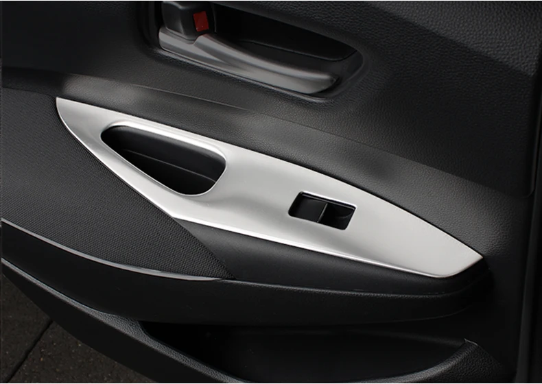 Für Toyota Corolla E210 Hybrid 2019 2020 2021 2022 2023 2024 Edelstahl Auto Tür Fenster Glas Lift Schalter Taste panel Abdeckung – Detail 9