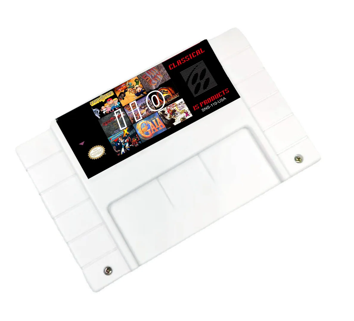 سوبر 110 في 1 بطارية حفظ لعبة ملف خرطوشة كرونو الزناد وصلة إلى الماضي الروح السترة سوبر Marioed العالم السلاحف