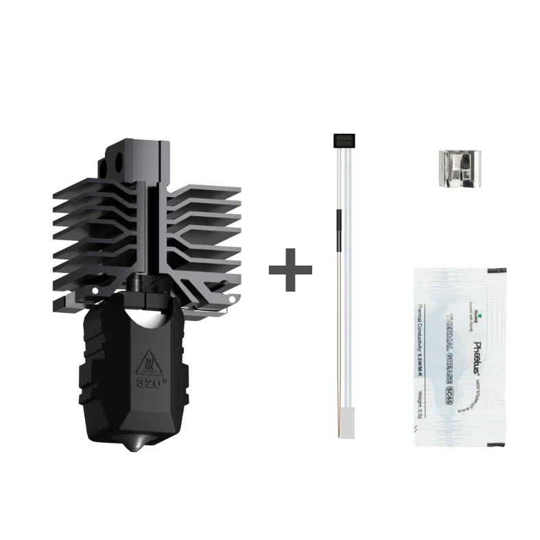 Phaetus Upgrade voor Bambu Lab X1 P1 Serie 3D-printers Nieuwe Conch Hotend M6 EndCoat V6 Nozzle Afneembaar Perfecte Pasvorm Bambu Lab