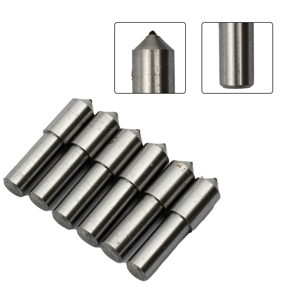 6Pcs Natural Single Point Dresser Pen Grinding Wheel Disc Correction Tool For Metalworking CNC Machine Accessories