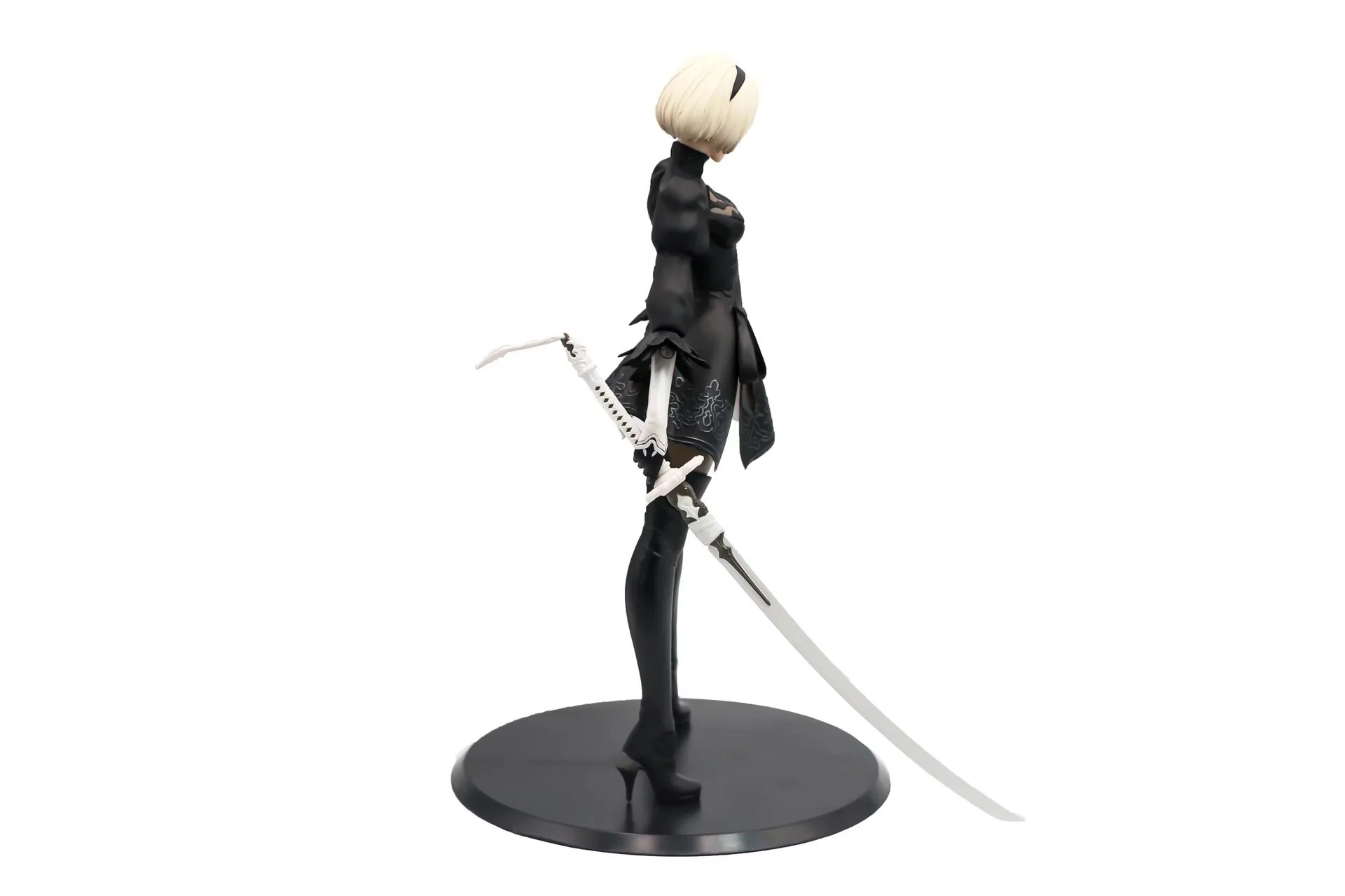 27cm Nier automata yorha No. 2 Type B ตุ๊กตาขยับแขนขาได้ของสะสมของเล่นพีวีซีโมเดลการ์ตูนอนิเมะสำหรับเป็นของขวัญคริสต์มาส