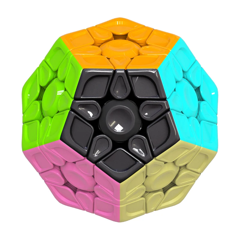 YuXin Little Magic Megaminx V3 Adesivo cubo Divertente cubo di velocità Puzzle professionale Giocattoli Regalo per bambini Cubo Magico