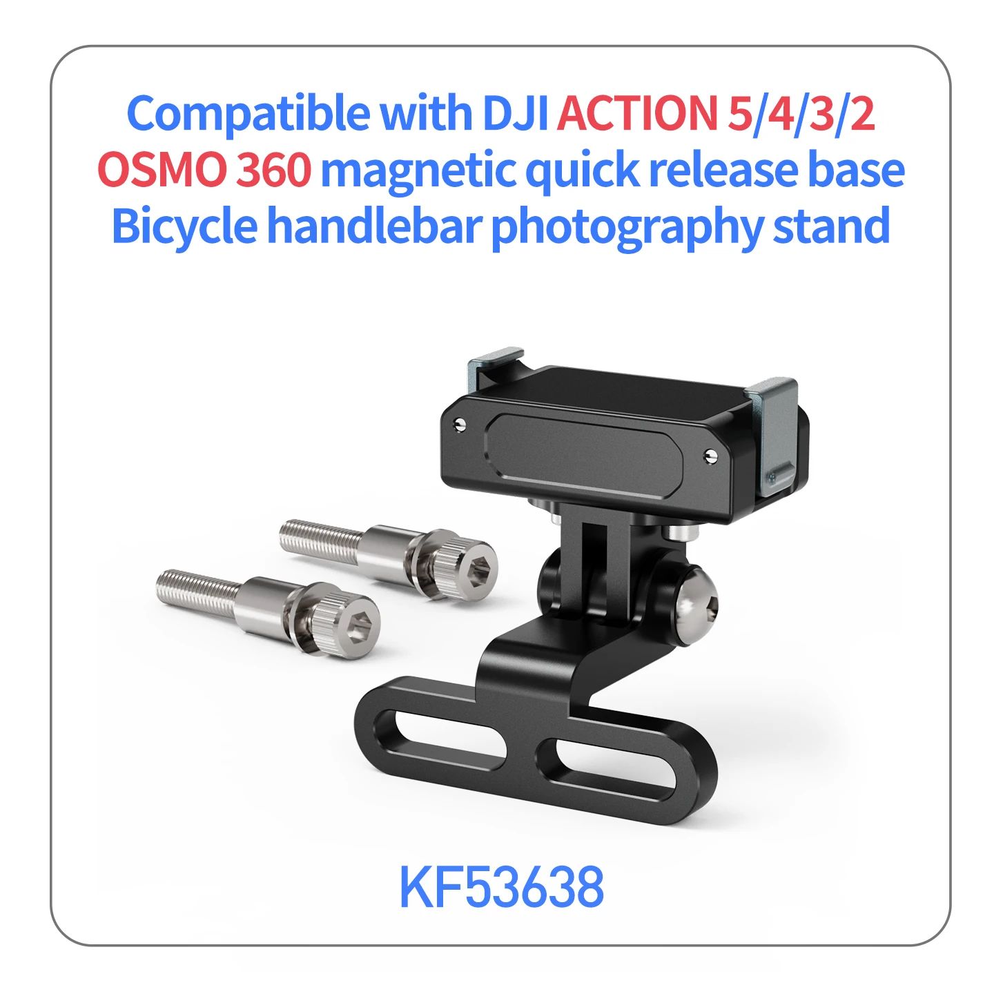 1/4 Schraube Fahrrad Vorbau Kamera Halterung Verstellbare Halterung für GoPro 13 DJI OSMO 360 Action Pocket3 Insta360 Fahrrad Lenker Ständer – Detail 11