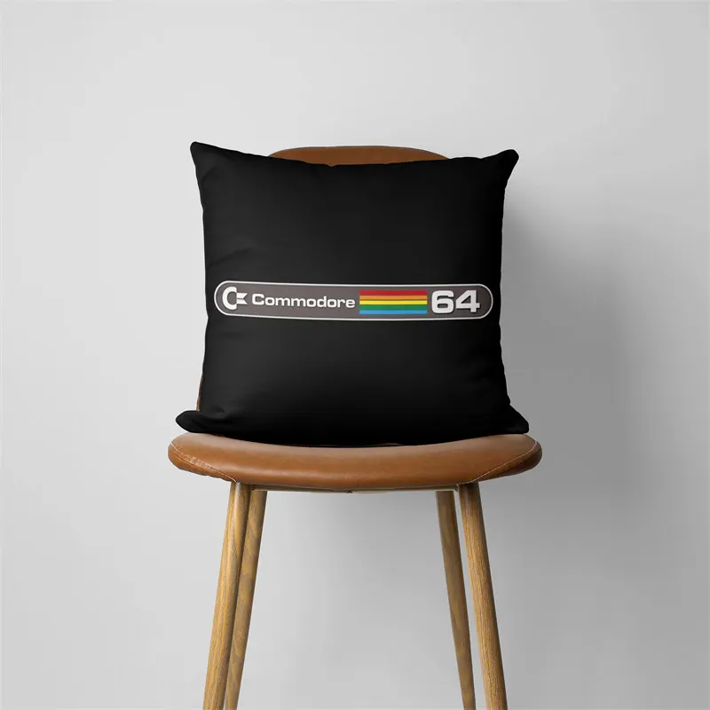 Retro Commodore 64 Cushion Cover for Sofa, Pillow Case, Seat, Car Throw Pillowcase, Home Decorative, 290