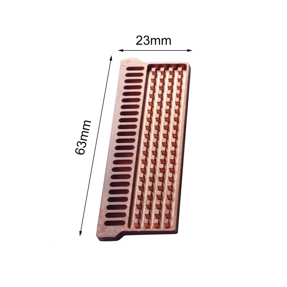 Memory Module Heat Dissipation Pure Copper Heatsink Cooler Radiator for Laptop Notebook Computer