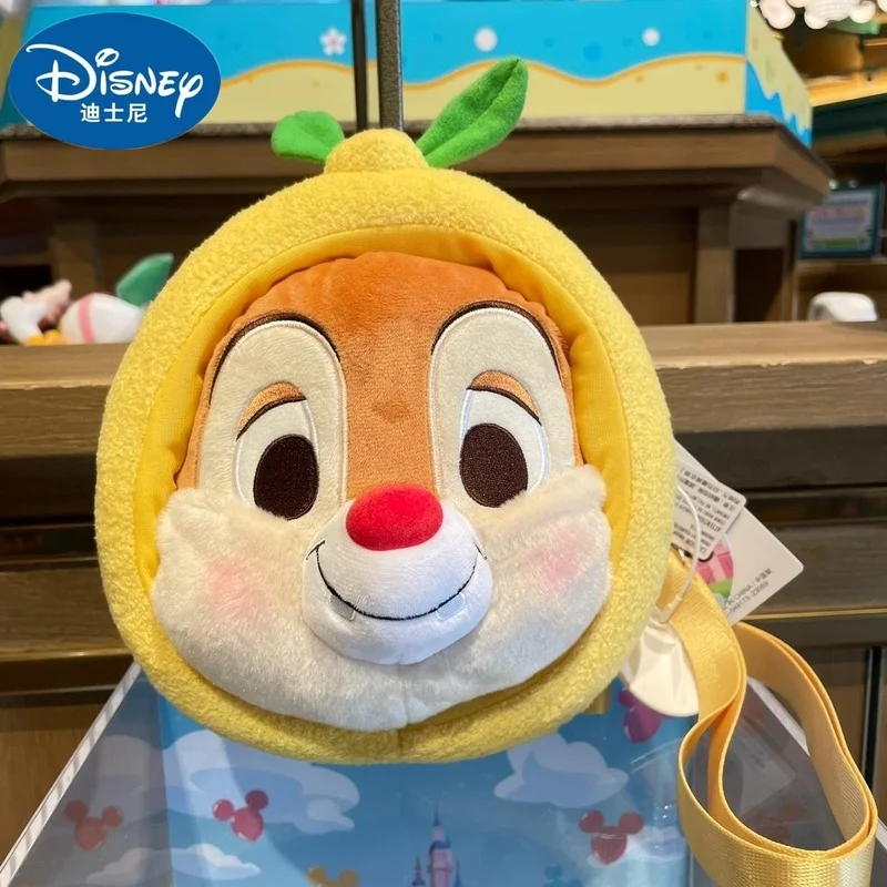 

Disney Chip 'n' Dale Plush Bag Summer Day Cute Shoulder Bag Crossbody Bag Kawaii School bag Birthday Gift