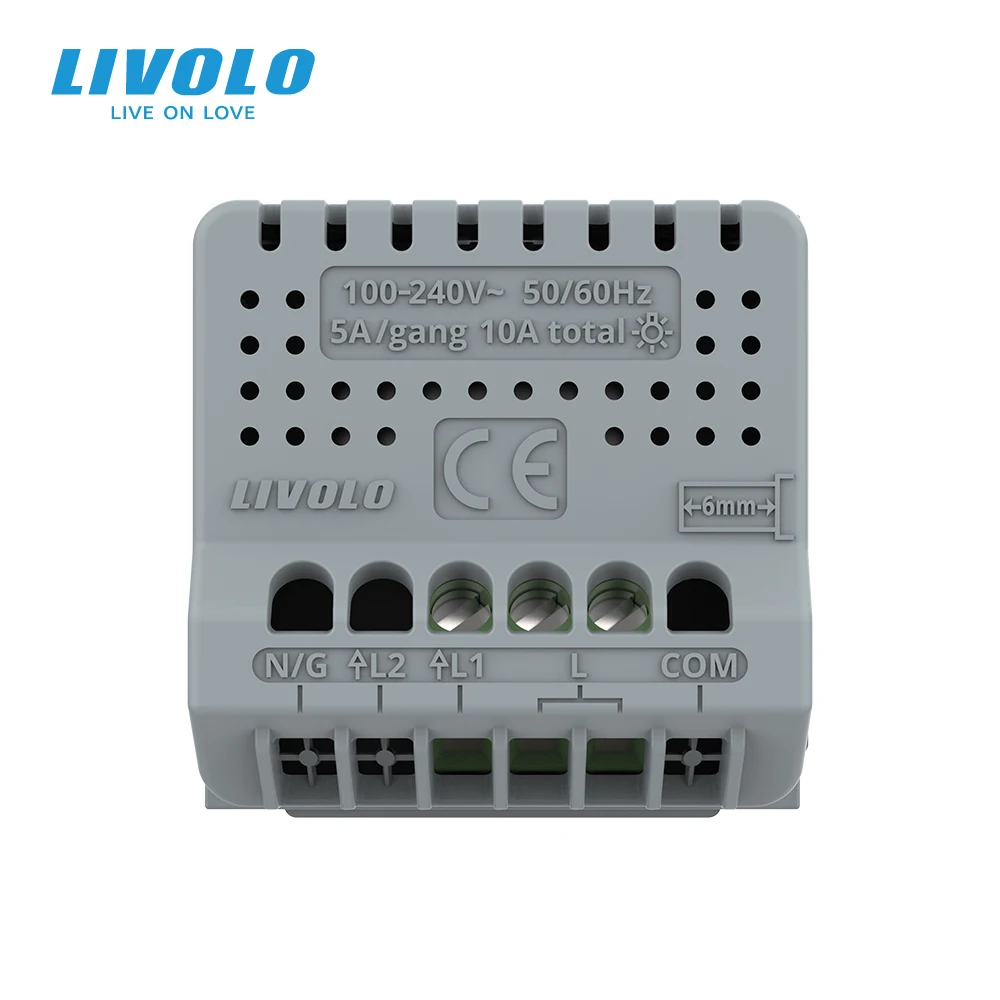 New LIVOLO US Standard Wall Touch Screen Panel Switch,1 Gang 1 Way,Crystal Glass,ac 110-220V,Backlight Dispaly, Sensor Control