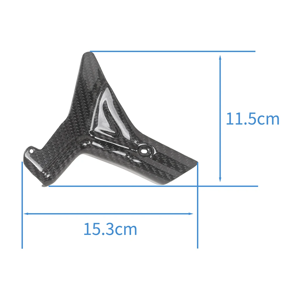 For Ducati SuperSport 2017 2018 2019 2020 2021 Motorcycle Carbon Fiber Side Panel Fairing Cowling Gloss Modification Guard