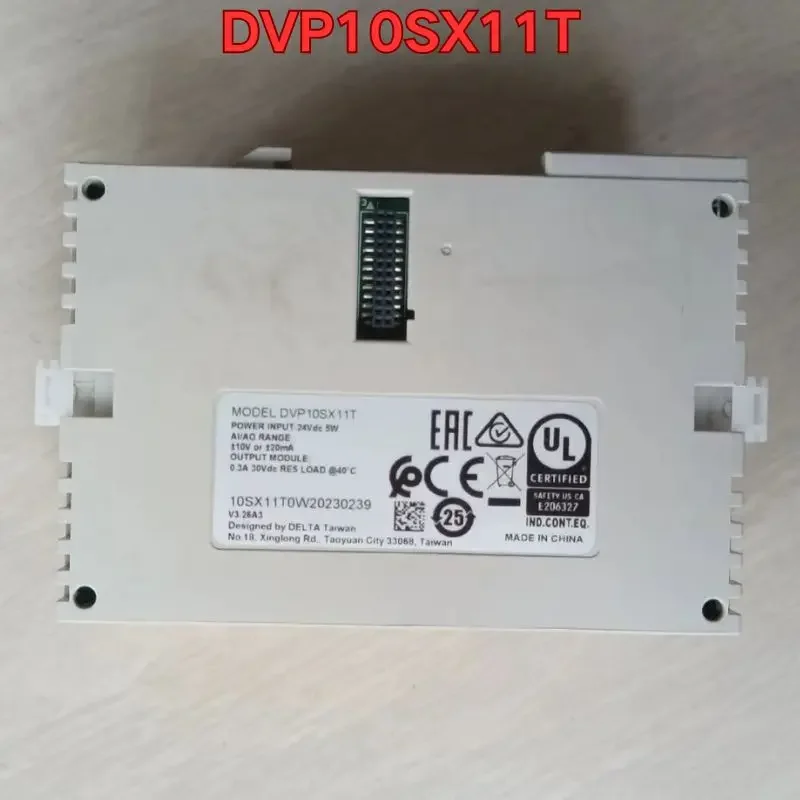 اختبار وظيفة وحدة PLC المستعملة DVP10SX11T عادي