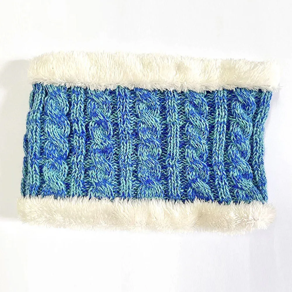 유아용 아기 남자아이 겨울 니트 비니 어린이용 모자 스카프 장갑 세트