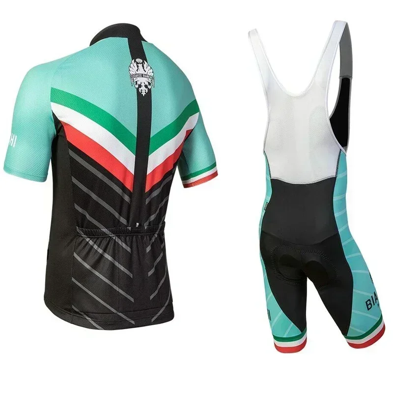 New Style Pro Short Sleeves Cycling Bib Set Quick-Dry MTB Bike Clothing Maillot Ropa Ciclismo Men's Bicycle Clothes