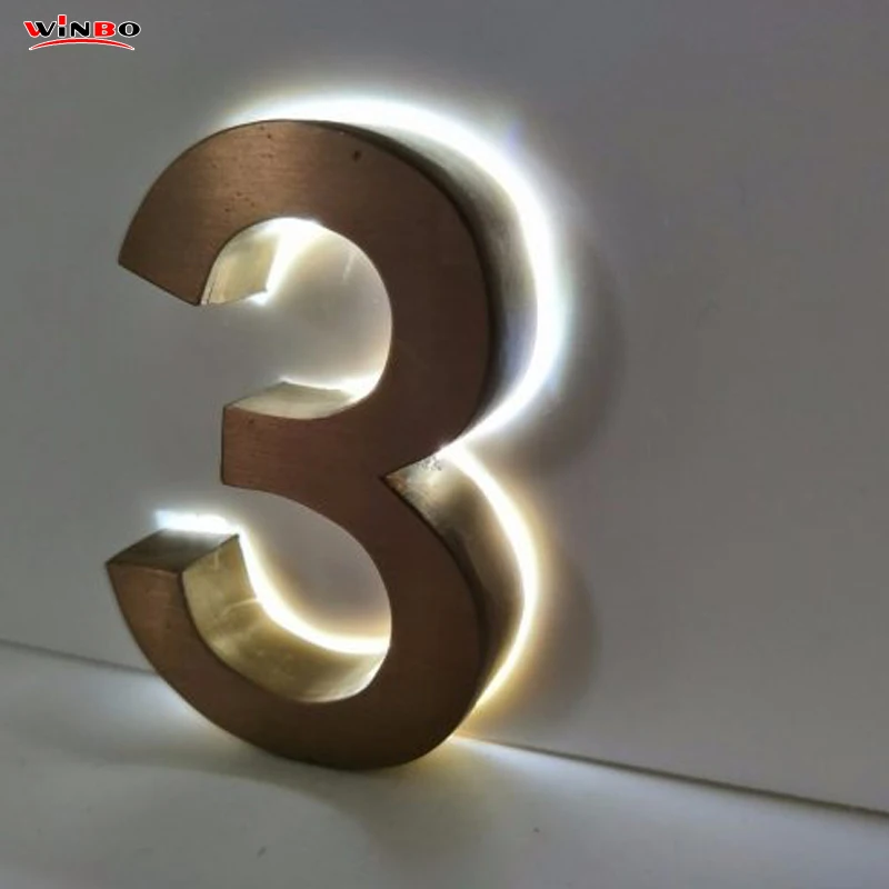 (customized)Custom Laser Cutting 3d alphabet metal sign light up letters backlit led channel letters sign