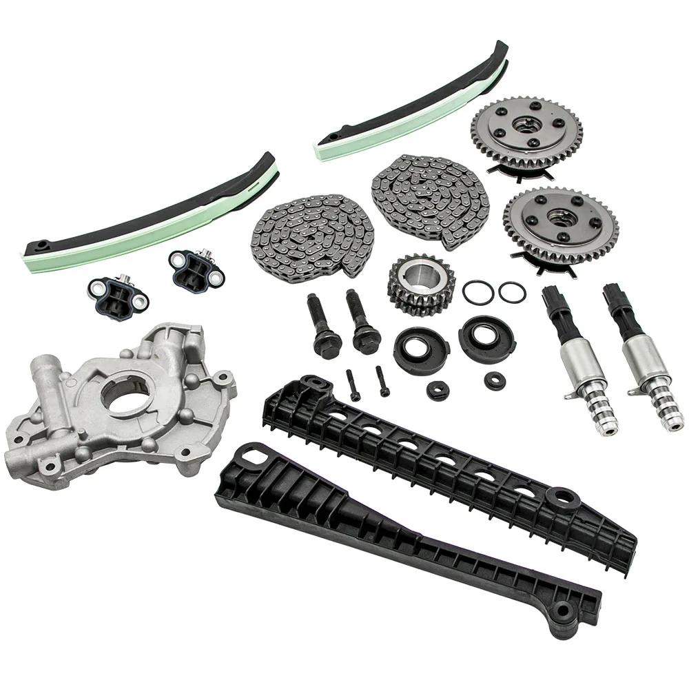 

Timing Chain Tensioner Kit w/ Oil Pump Sprockets For Ford F150 Lincoln 5.4L