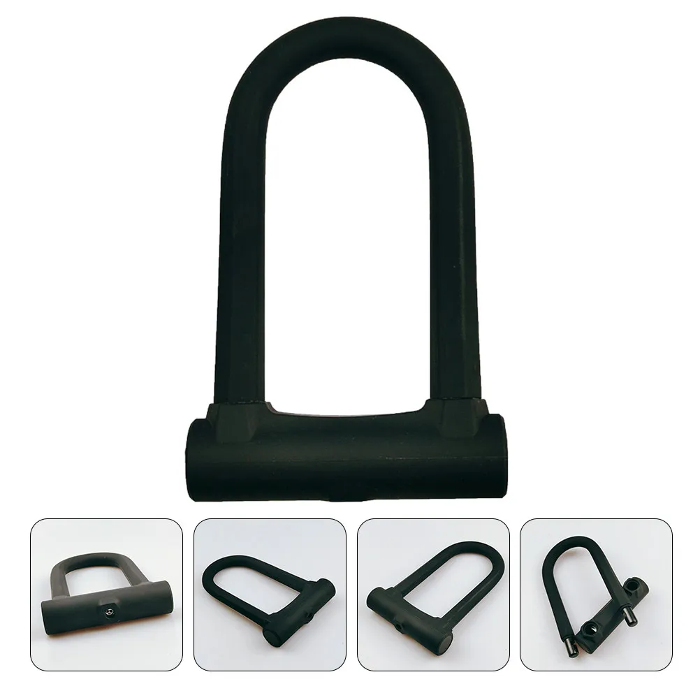 

1Set Heavy Duty U-Shaped Bike Lock Professional Alloy Anti-Theft Ring Lock for Mountain Bikes Motorcycles Scooters Outdoor