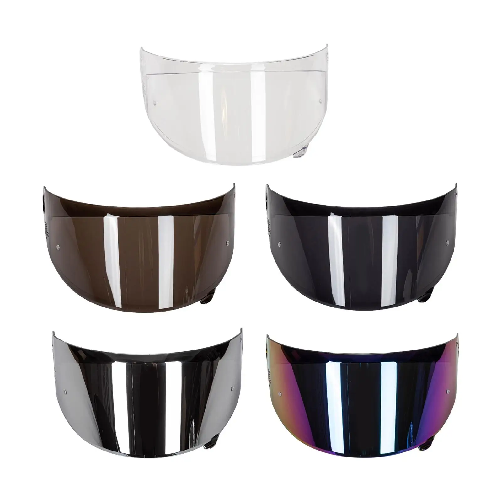 Replacement Helmet Lens Visor Shield PC Strong Windproof Dustproof Motorcycle Safety Equipment for AXXIS DARKENS