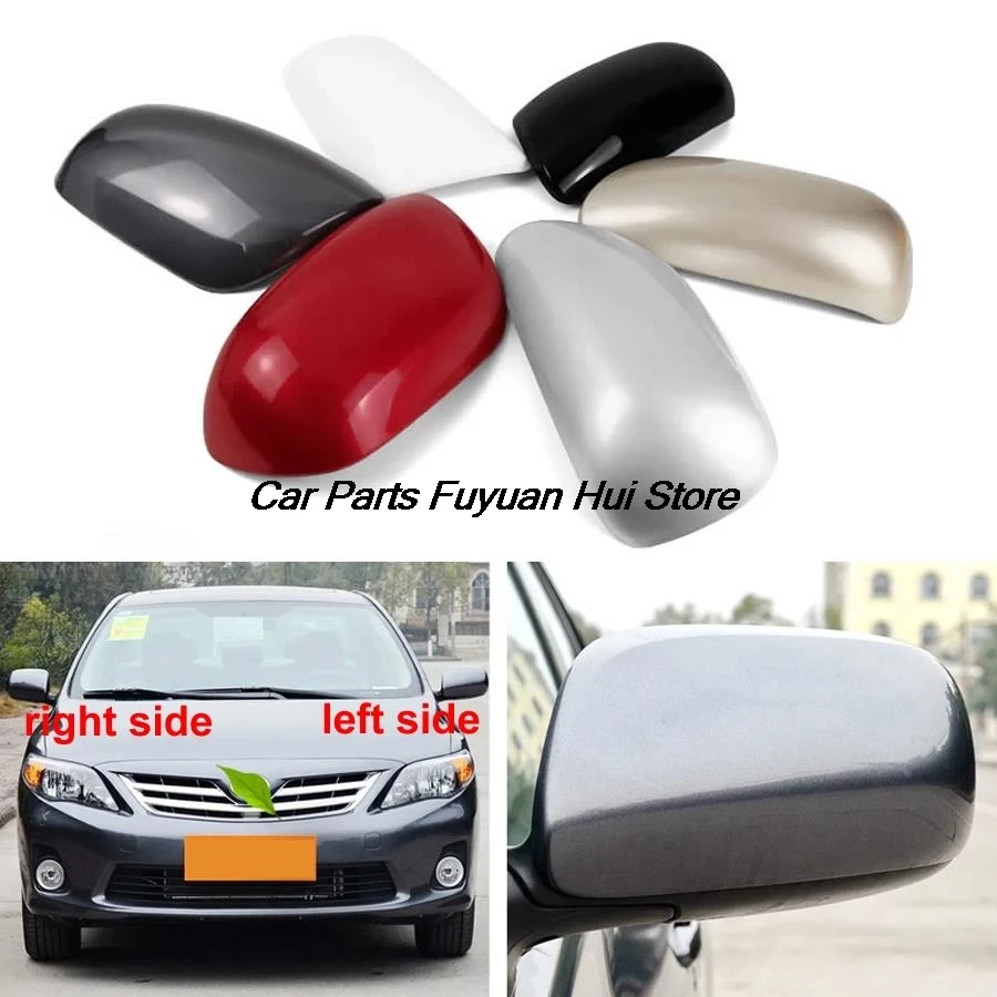 For Toyota Corolla 2007 2008 2009 2010 - 2013 Car Accessories Rearview Mirror Cover Mirrors Housing Shell without Lamp Type