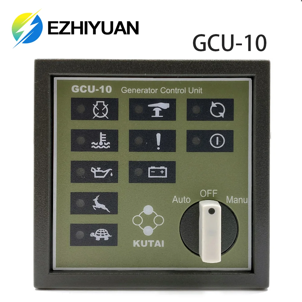 Original GCU-10 GCU10 Genset Auto Start Controller Module For KUTAI Diesel Generator Control Unit