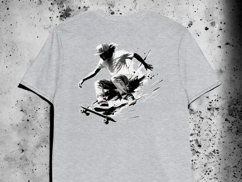 

Extreme Skater Showcase T-Shirt Print On Back