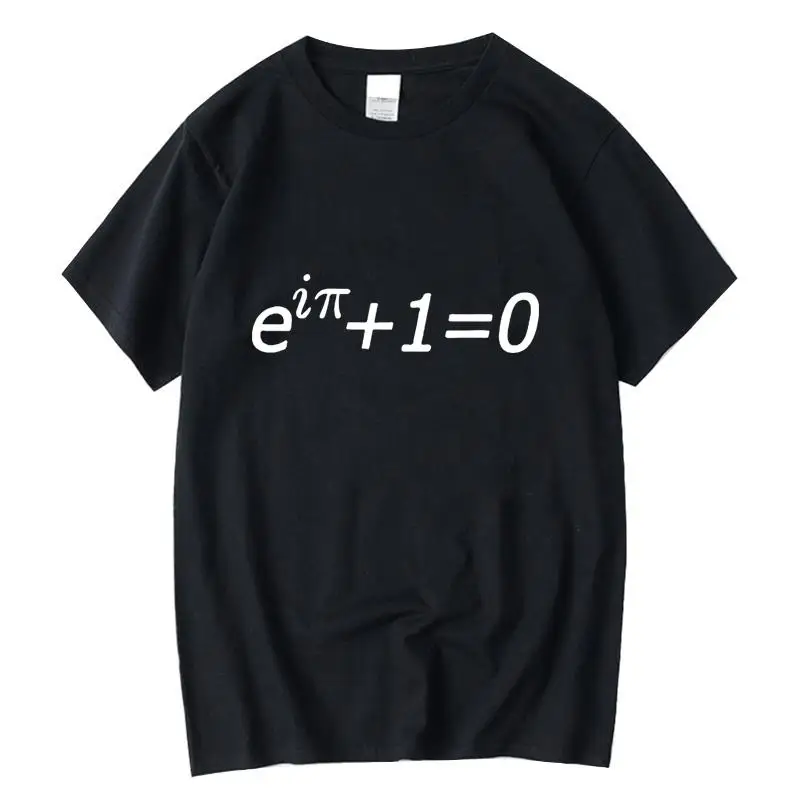 Men's T-shirt Top Quality 100%cotton short sleeve math printed fashion men's tops T-shirt cool men tshirt male tee shirts