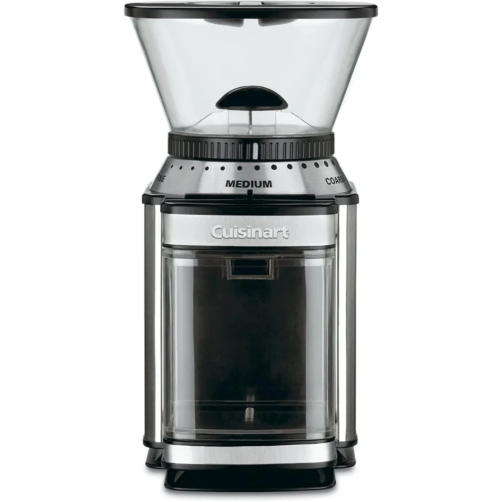 Coffee Grinder, Electric Burr One-Touch Automatic Grinder with18-Position Grind Selector, Stainless Steel, DBM-8P1