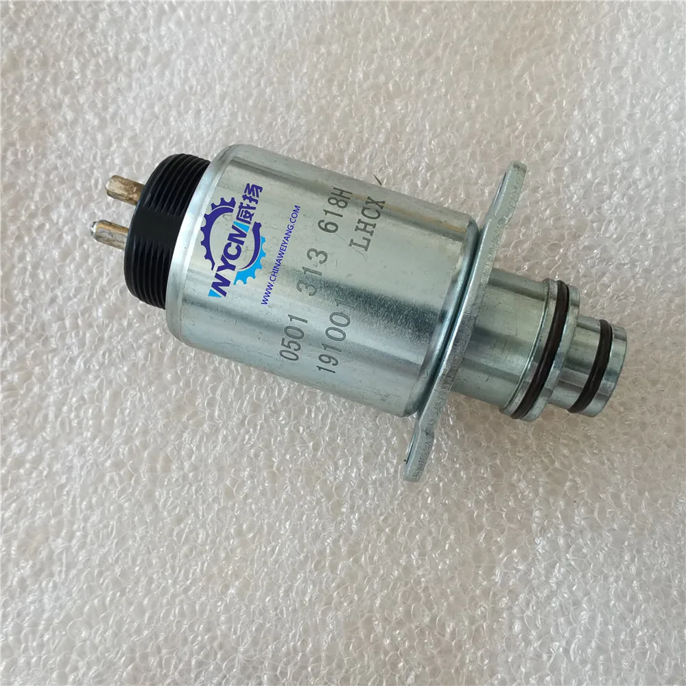Original Solenoid Valve 0501313618 0501 313 618 For 6WG200 Gearbox Part