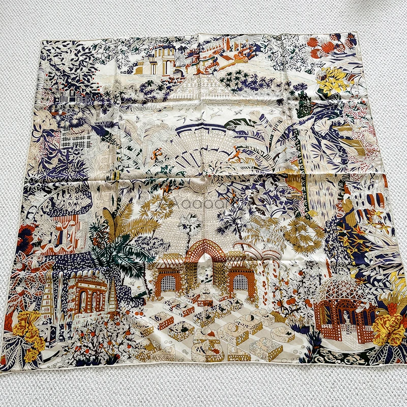 

Зимний теплый шарф, роскошные дизайнерские большие шали, квадратные банданы, сумка на голову, аксессуары, палантин, рождественский подарок, два лица