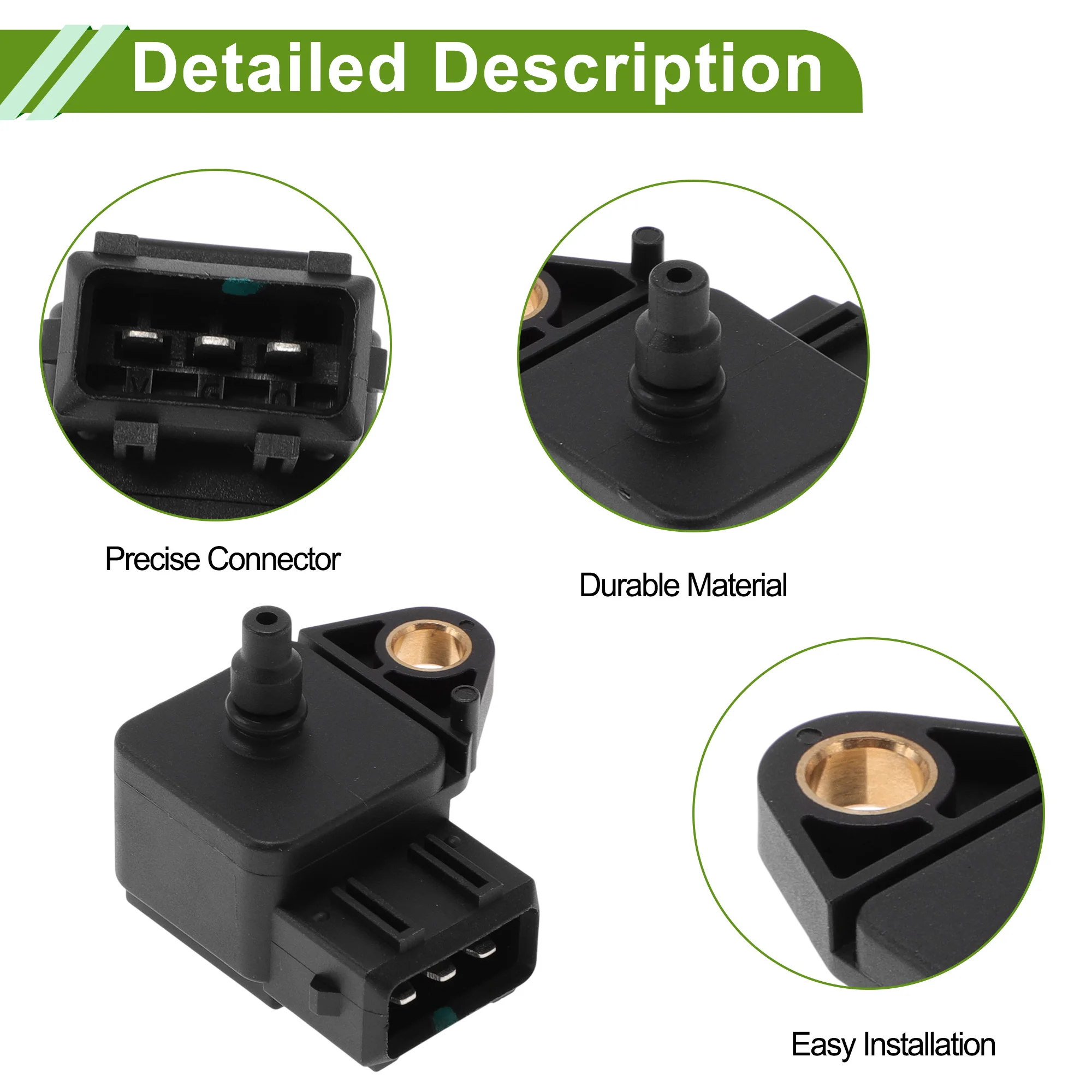 UXCELL No.13617787142 Manifold Absolute Pressure MAP Sensor for BMW 3 (E46) 320d 2.0