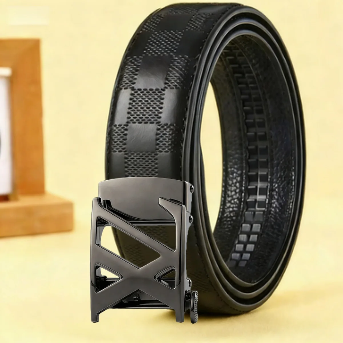 

High Quality Luxury Brand Designer Suit pants Belts Male Automatic Buckle Men belts Leather Belt for men Strap for Jeans