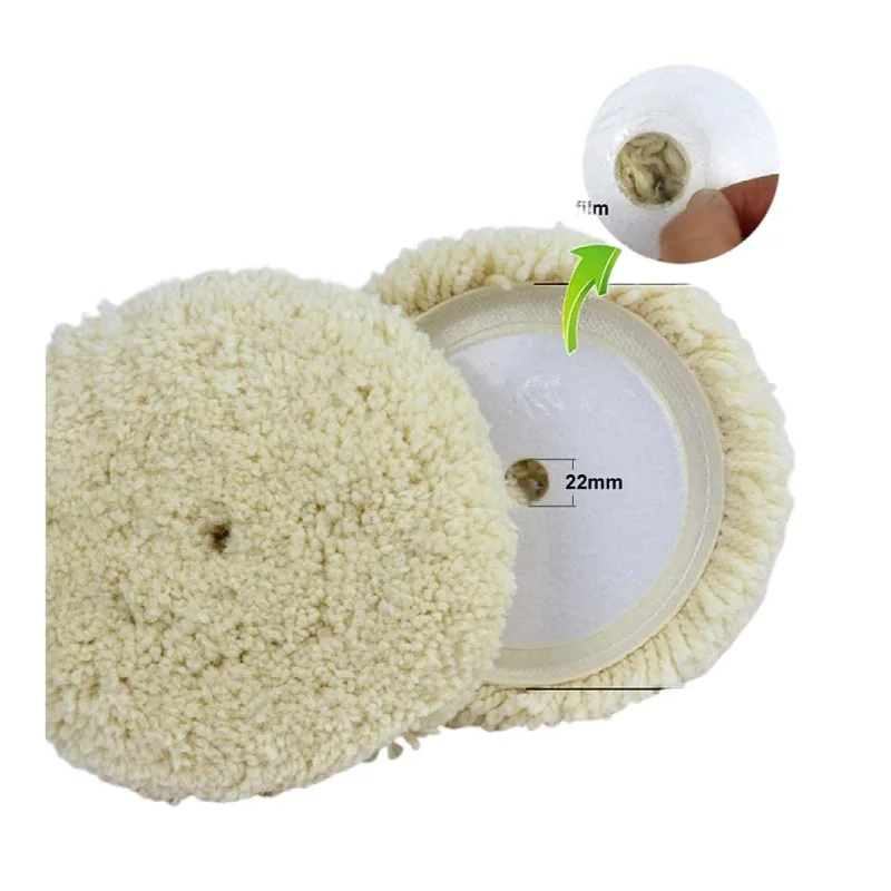 Wool Buffing Pads and Polishing Wheel for Automobile Motorcycle Car Washing Machine Refrigerator Furniture Cabinets