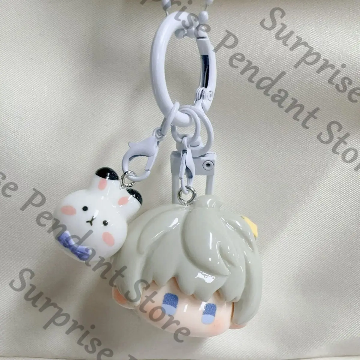 نموذج جديد الحب والمساحة العميقة قلادة من الراتنج Sylus Rafayel Zayne Xavier المفاتيح عنصر رباعي هدية زينة لطيفة