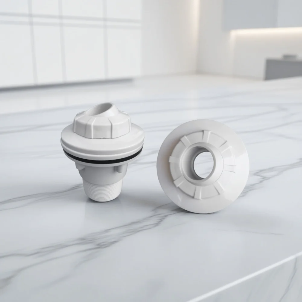 Swimming Pool Backflow Nozzle Connector with Rubber Membrane for Film Tank Filtration Support ABS PVC Material Composition
