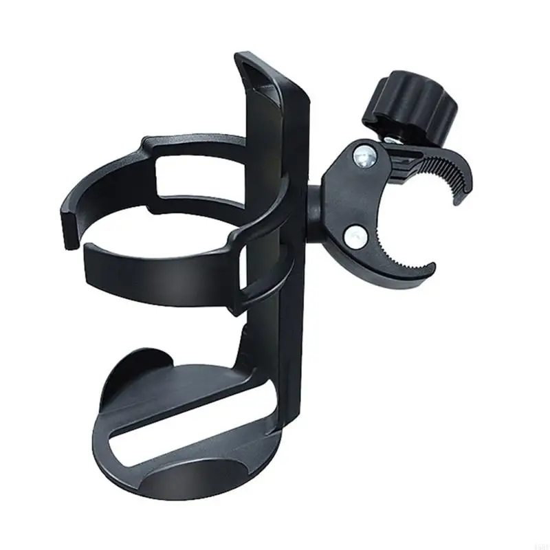 45BF Stroller Cup Holders Universal Drinks Holder used for Bikes Trolleys or Walkers-