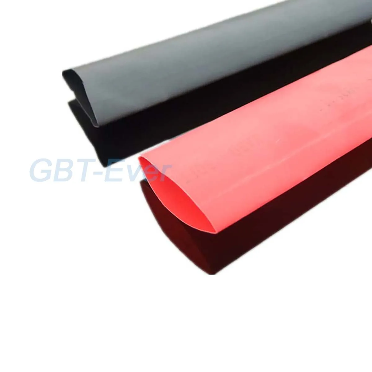 14mm 20mm 25mm 30mm 40mm Black/Red Heat-shrink Tubing Thermoresistant Tube Heat Shrink Wrapping Cable Insulation Sleeving