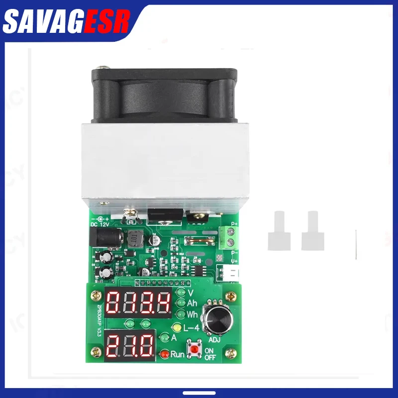 110W 60W 9.99A 30V Electronic Load Tester 110W 9.99A 30V Battery Capacity Current Tester Discharge Monitoring Module