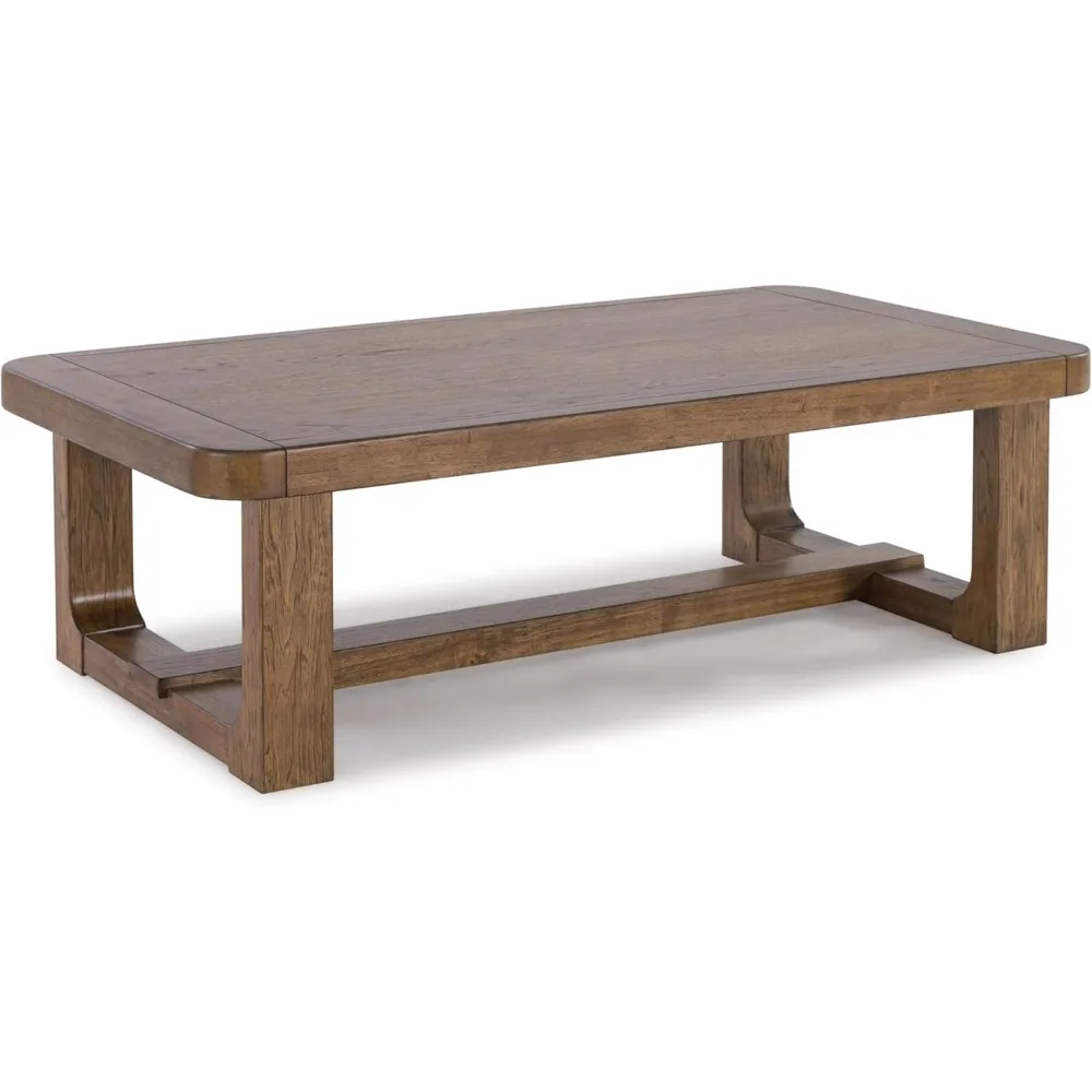 

Cabalynn Traditional Farmhouse Coffee Table, Brown