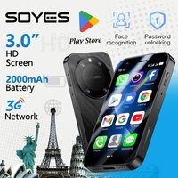 SOYES F8 Pro Max Mini Android 8.1 Smartphone -3.0 inches | 2GB+16GB | Dual SIM 3G | Google Play | Mini Compact Smartphone