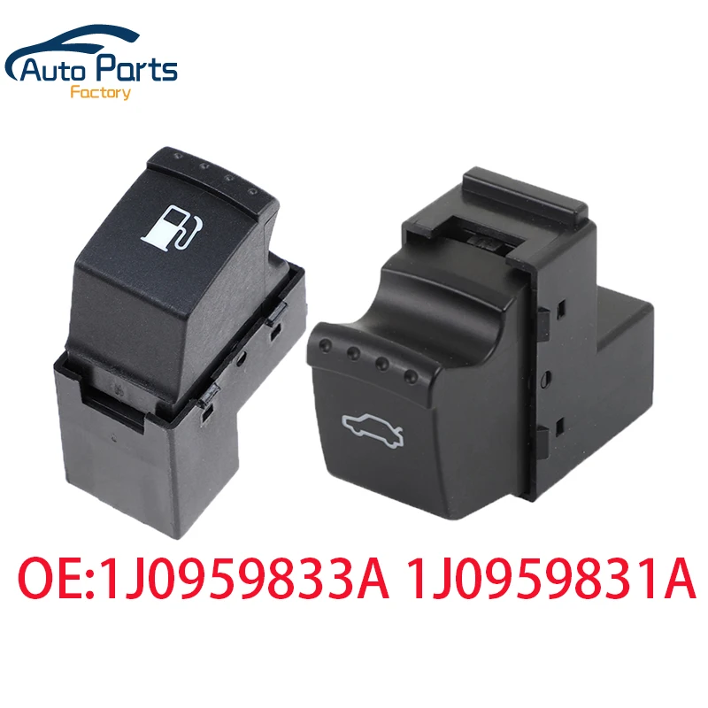 Nuevo 1J0959831A interruptor de liberación de puerta de Gas del tanque de combustible del maletero trasero para VW Bora Jetta Golf MK4 Passat B5 1999-2005 1J0959833A