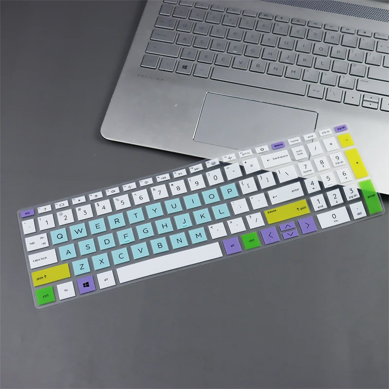 For HP 255 15.6 inch G10 Notebook PC / HP 250 G10 15 Notebook PC Silicone Laptop Keyboard Cover skin
