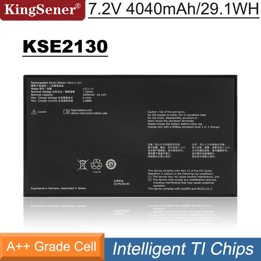 

KingSener KSE2130 Rechargeable Smart Li-ion Battery For Medical or Industrial Applications 7.2V 4040mAh