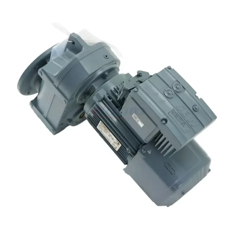 for SEW EURODRIVE FAF67 DRN90L4 BE2 MM15 ASA3 1.5KW IE3 Parallel Shaft Helical Gear Motor with Brake and Inverter New