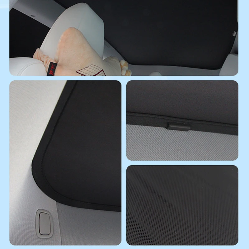 Car Sunroof Heat Insulation Sunshade Cover For Tesla Model 3 Y 2020 2021 2022 2023 2024 Car Interior Modification Accessories