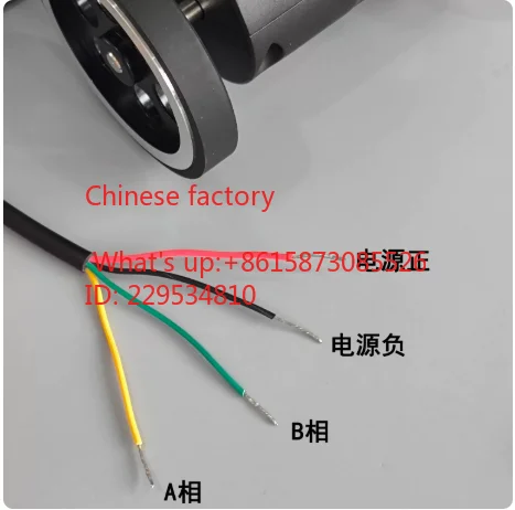 High precision single and double wheel encoder length sensor AB phase bidirectional addition and subtraction roller type meter