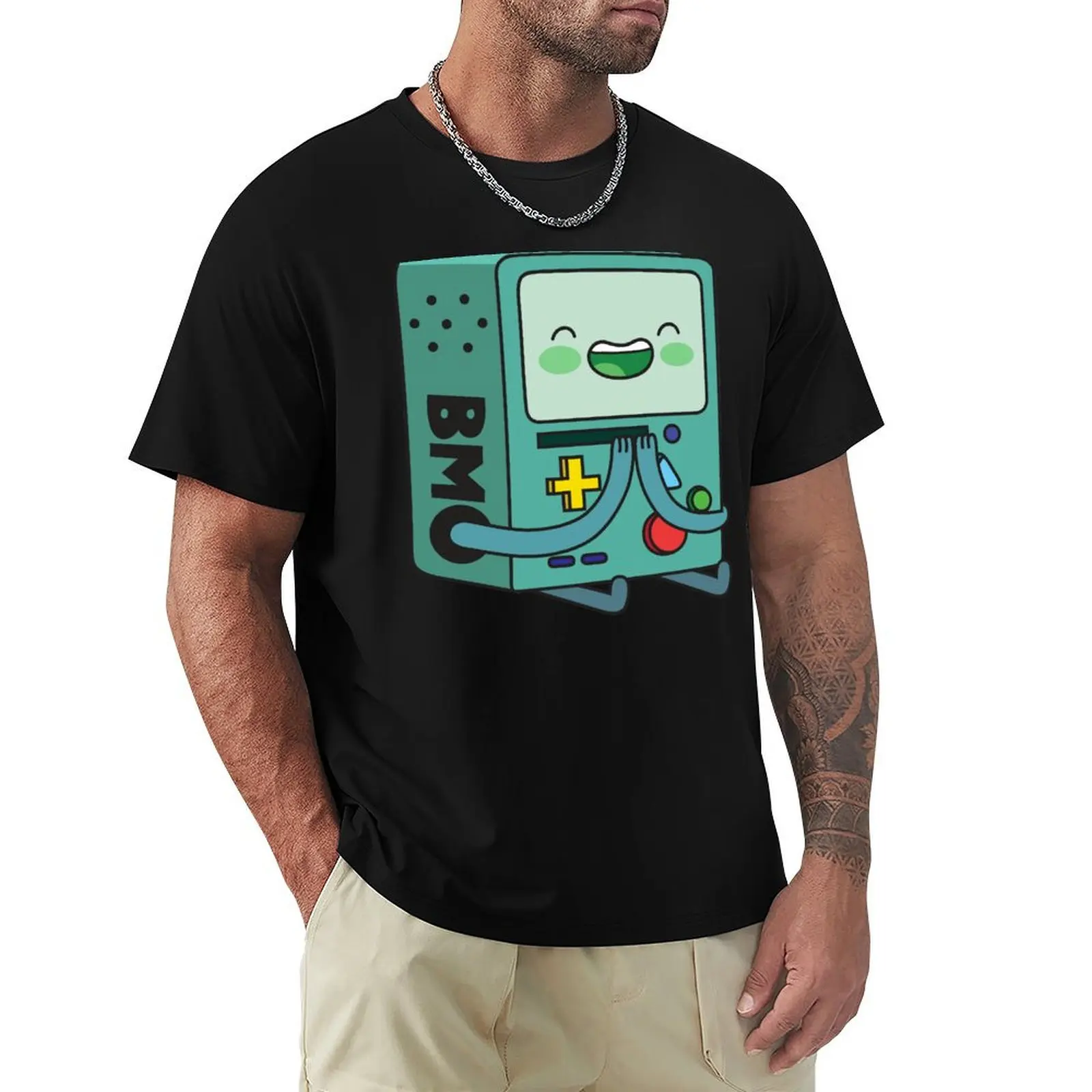

BMO T-Shirt korean fashion oversized plain t shirts men