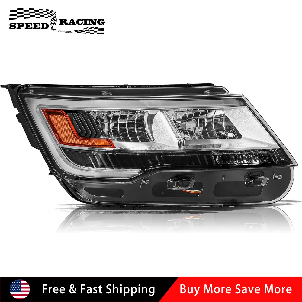 

FO2519130 FB5Z13008B 1 шт. Правая светодиодная фара DRL для Ford Explorer Limited XLT Platinum 2016-2019 гг.