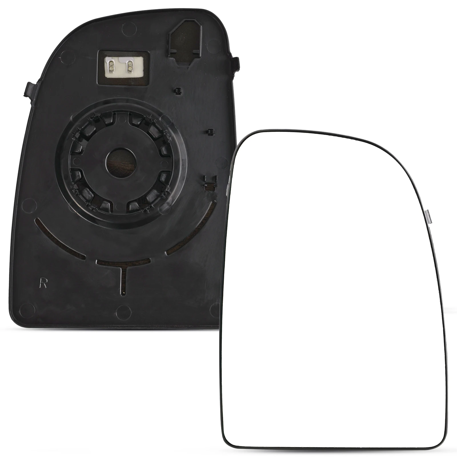 Left Right Wing Mirror Glass Heated Driver Passenger Side Upper Lower For Fiat Ducato 2006-2023 Ram ProMaster 2014-2023 Citroen