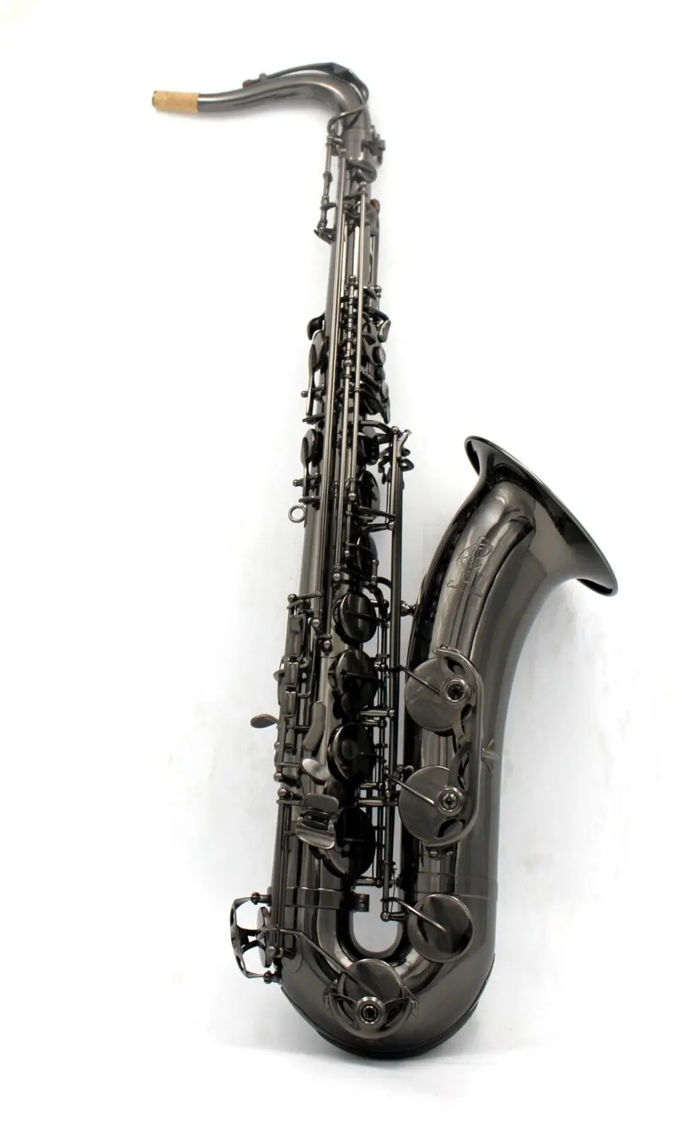 Eastern Music pro full body and keys black nickel Tenor saxophone tenor sax