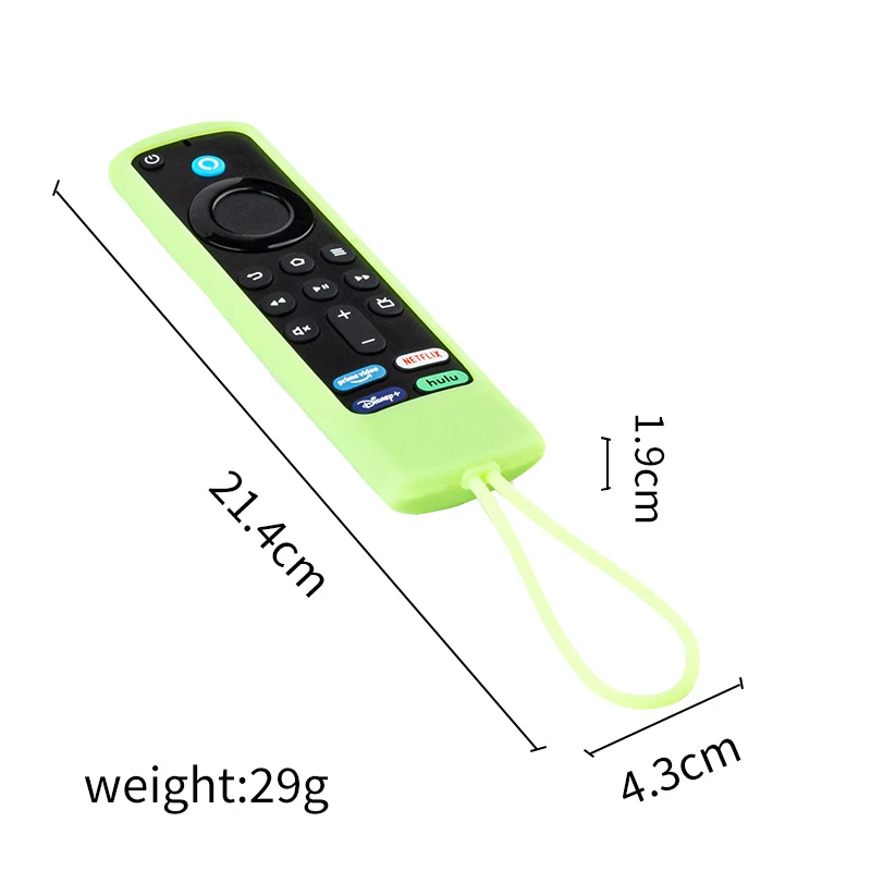 Silicone Remote Controller Protector Case Soft Remote Control Shell Waterproof TV Accessories For Amazon Fire TV Stick 3rd Gen