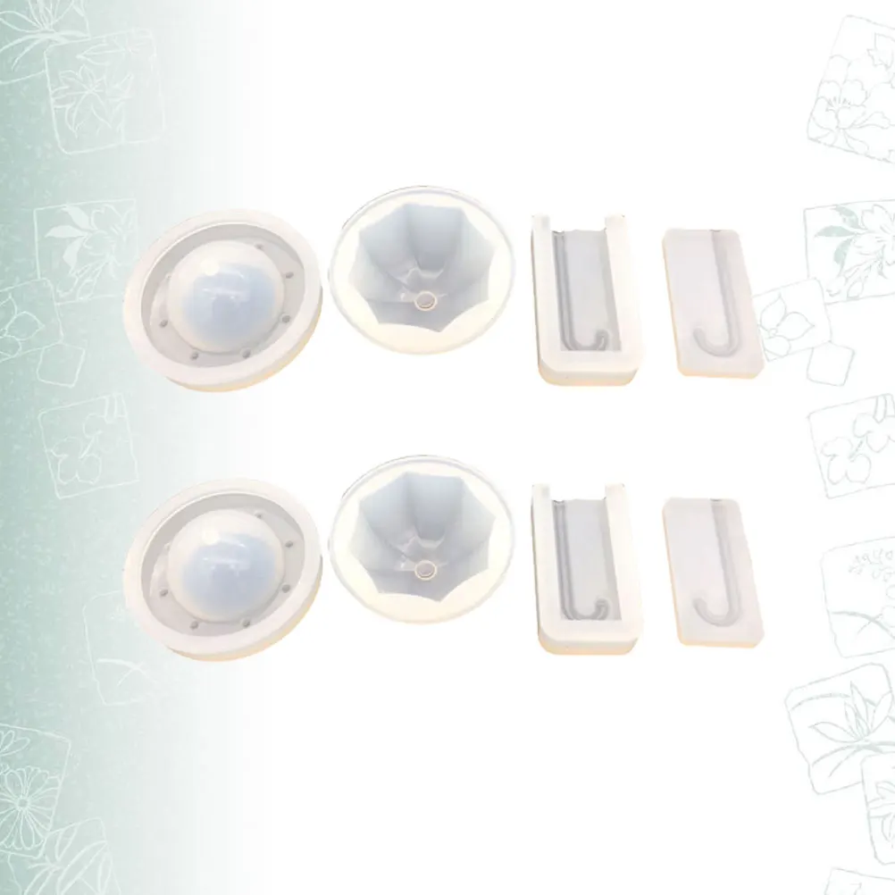 

2 Sets Umbrella Mold Easy to Use Molds DIY Silicone Accessories Handmade Epoxy Mini
