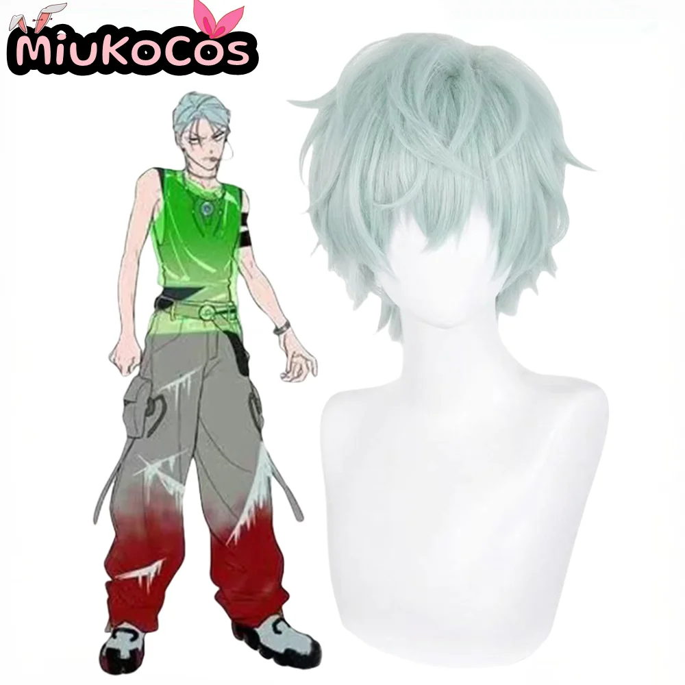 

IN STOCK Till Cosplay Wig MiukoCosplay Anime Alien Stage Cosplay Mint Green Short Cosplay Wig